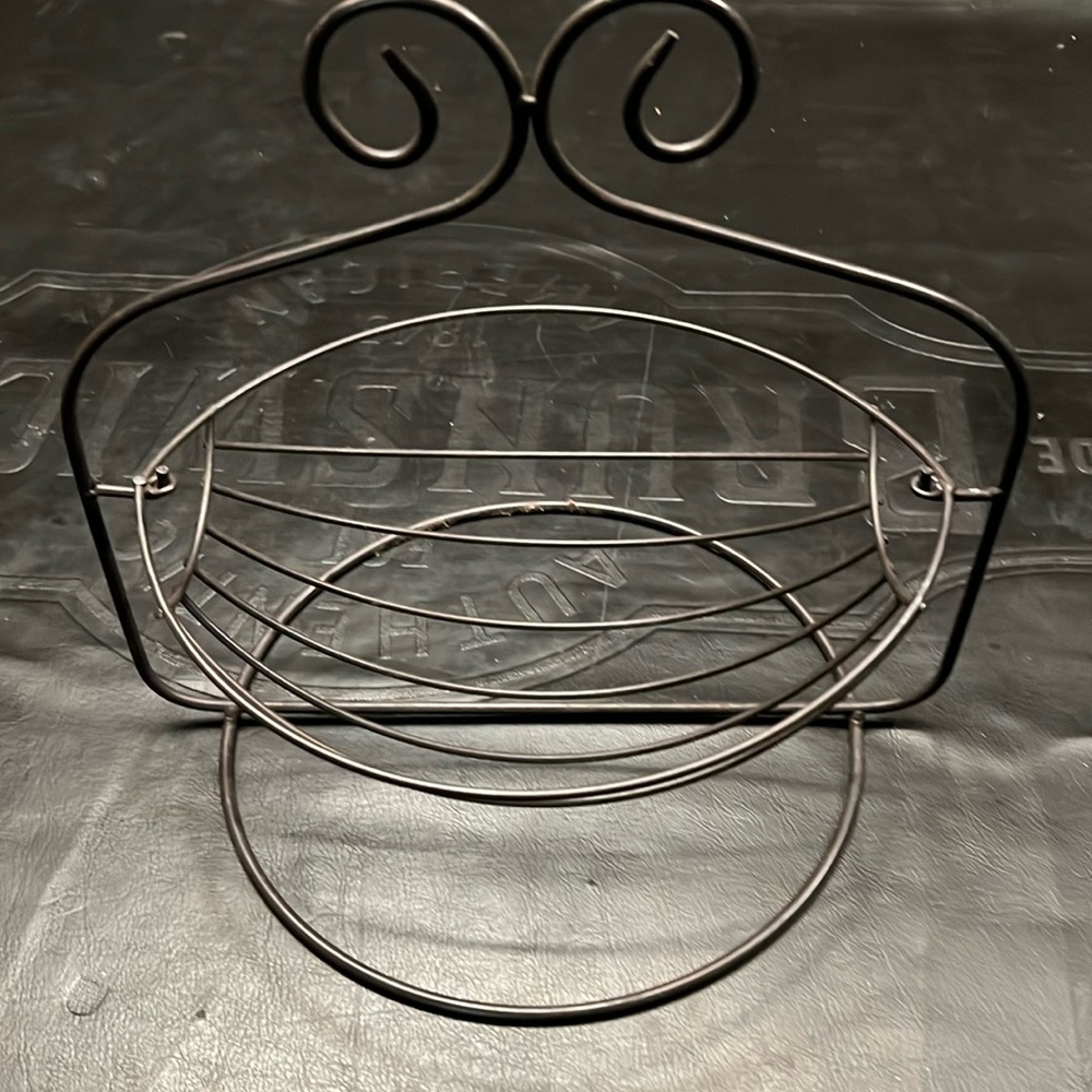 Fruit Stand Holder  Rod Iron